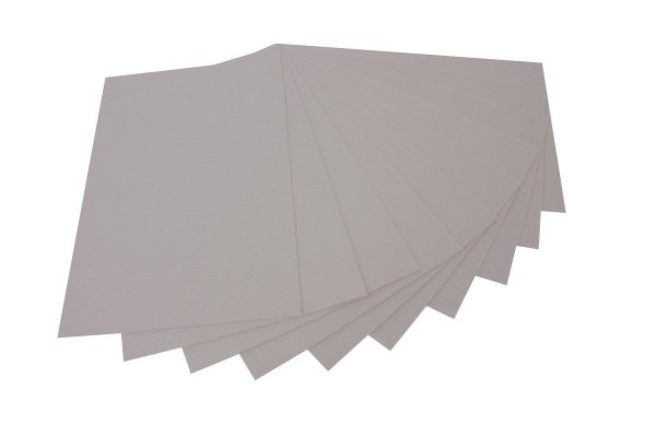 folia - plstená látka, (š) 200 x (v) 300 mm, 150 g / m2 - bledošedá