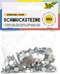 folia Schmucksteine "Sparkling Clear", Acryl