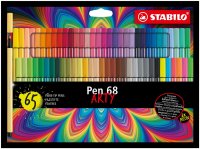 Premium-Filzstift - STABILO Pen 68 - ARTY - 65er Pack -...