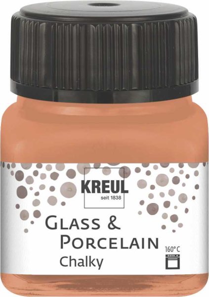 KREUL Glass & Porcelain Chalky Terracotta Earth 20 ml