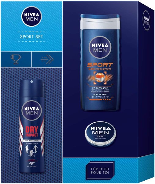 Nivea 3-dielna darčeková sada - Sport