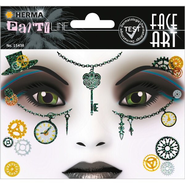 HERMA Face Art nálepky na tvár "Steam Punk Amelia"