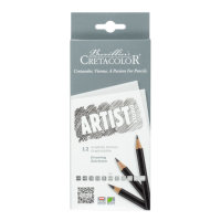 CRETACOLOR Artist Studio Graphitstifte Drawing Set 12er