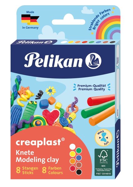 Pelikan Kinderknete Creaplast 8er