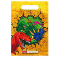 Folat Dinosaurier kleine Tüten - 6 Stück