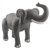 Folat Aufblasbarer Elefant - 60 cm
