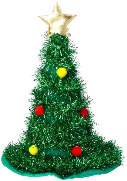 Folat Hut Weihnachtsbaum Grün mit goldfarbener Stern