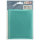 Folat Folienballon Ziffer / Zahl 0 Pastell Aqua Metallic Matt - 86 cm