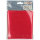 Folat Folienballon Ziffer / Zahl 3 Rot Metallic Matt - 86 cm