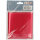 Folat Folienballon Ziffer / Zahl 4 Rot Metallic Matt - 86 cm