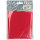 Folat Folienballon Ziffer / Zahl 6 Rot Metallic Matt - 86 cm