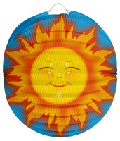 Folat Lampion rund Sonne - 22 cm