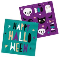 Folat Servietten 33x33 cm 20 Stück Happy Halloween