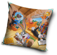 Kissenbezug Polyester 40 x 40 cm "Looney Tunes"