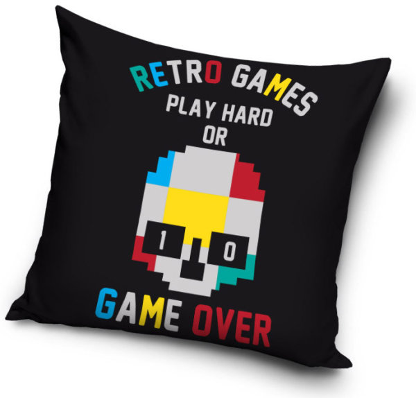 Kissenbezug Polyester 40 x 40 cm "Gamer"