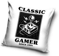 Kissenbezug Polyester 40 x 40 cm "Gamer"