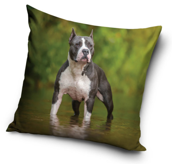 Kissenbezug Polyester 40 x 40 cm "Hund"