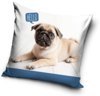 Kissenbezug Polyester 40 x 40 cm "Hund"