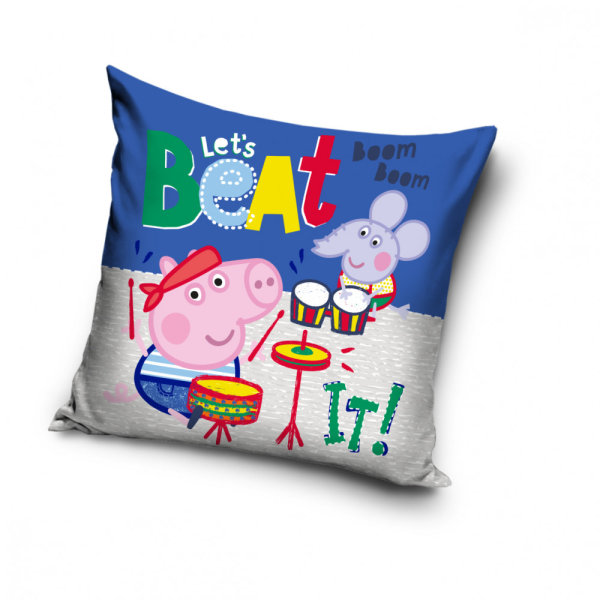 Kissenbezug Polyester 40 x 40 cm "Peppa Pig"