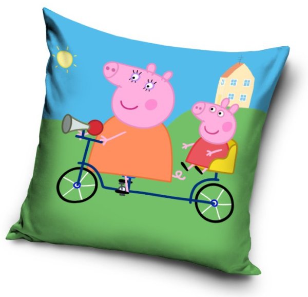 Kissenbezug Polyester 40 x 40 cm "Peppa Pig"