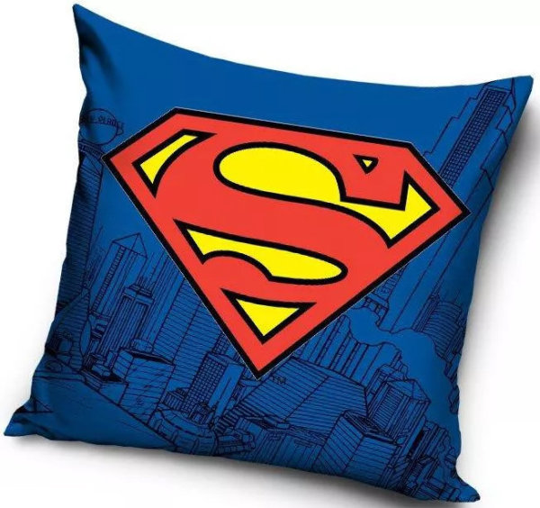 Kissenbezug Polyester 40 x 40 cm "Superman"