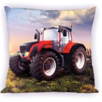 Kissenbezug Baumwolle 40 x 40 cm "Traktor"
