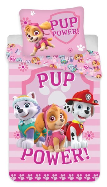 Kinderbettwäsche 100 x 135 cm / 40 x 60 cm Baumwolle "Paw Patrol"