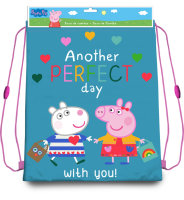 Turnbeutel / Turnsackerl 30 x 40 cm Peppa Pig