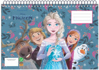 Spiral-Skizzenbuch DIN A4 30 Blatt Frozen / Die...