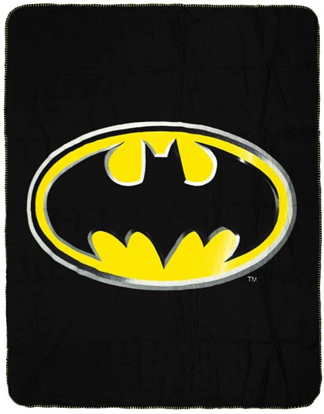 Kuscheldecke / Fleecedecke 100 x 140 cm Batman