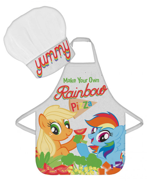 Kochschürzen Set My little Pony "Rainbow Pizza"