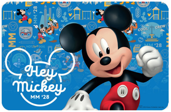 Disney Mickey Mouse Tischunterlage 43*28 cm "Hey Mickey"