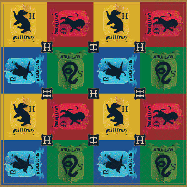 Party Servietten 33 x 33 cm 16 Stück "Harry Potter" Colorful