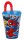 Trinkbecher mit Trinkhalm 430ml "Spiderman"