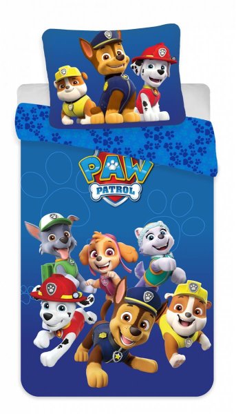 Kinderbettwäsche 100 x 135 cm / 40 x 60 cm Baumwolle "Paw Patrol"