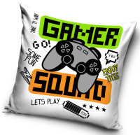 Kissenbezug Polyester 40 x 40 cm "Gamer"