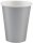 Party Pappbecher 250 ml 8 Stück uni silber