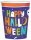 Party Pappbecher 250 ml 8 Stück Halloween