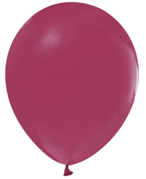 Ballon 30 cm 10 Stück - pastell pflaume