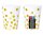 Party Pappbecher 270 ml 6 Stück Dots Gold/White