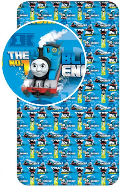 Spannbetttuch Baumwolle 90 x 200 cm "Thomas & friends"