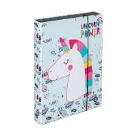 oxybag Heftbox Jumbo A4  Unicorn iconic
