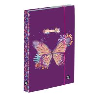 oxybag Heftbox A5 Butterfly purple