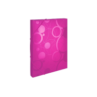 oxybag Heftbox / Sammelbox PP DIN A4 3cm NEO COLORI rosa