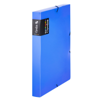 oxybag Heftbox / Sammelbox PP DIN A4 3cm OPALINE blau