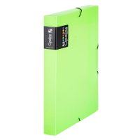 oxybag Heftbox / Sammelbox PP DIN A4 3cm OPALINE grün