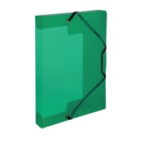 oxybag Heftbox / Sammelbox PP DIN A5 3cm LINES grün