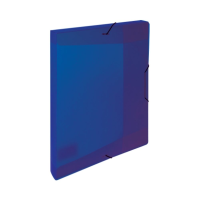 oxybag Heftbox / Sammelbox PP DIN A5 3cm OPALINE blau