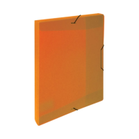 oxybag Heftbox / Sammelbox PP DIN A5 3cm OPALINE orange