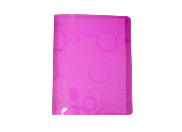 oxybag Ringbuch PP 4 Ring DIN A4 70 Blatt liniert NEO COLORI rosa